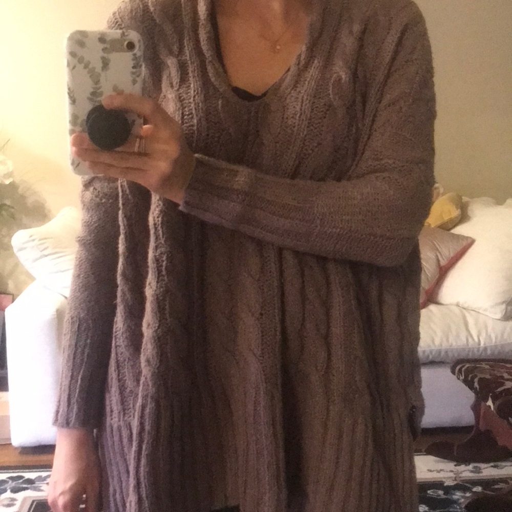 Sale***Purple free people sweater